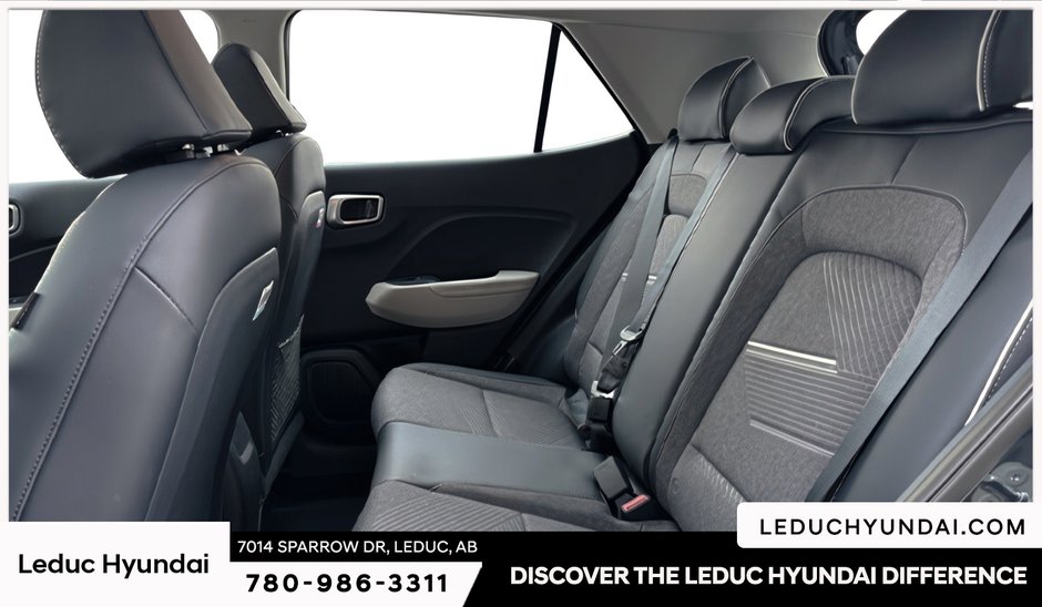 2025 Hyundai Venue Ultimate - Black interior-3