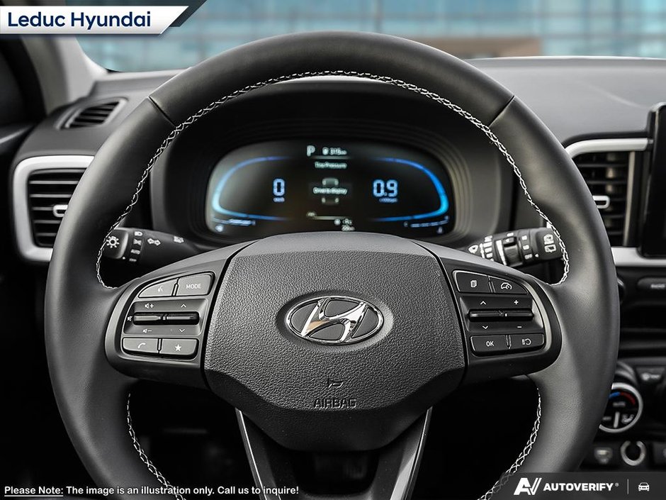 2025 Hyundai Venue Ultimate - Black interior-12