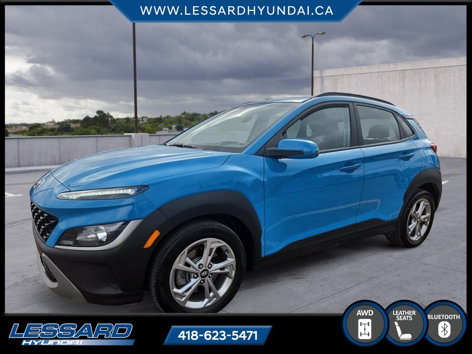 2023 Hyundai Kona Preferred, cuir, toit ouvrant. in Québec, Quebec - w940px