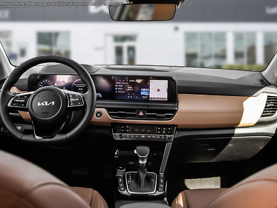2025 Kia Seltos SX - Brown Interior-21