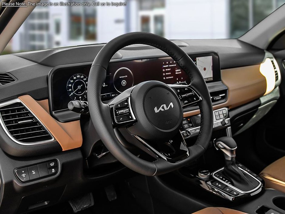 2025 Kia Seltos SX - Brown Interior-11
