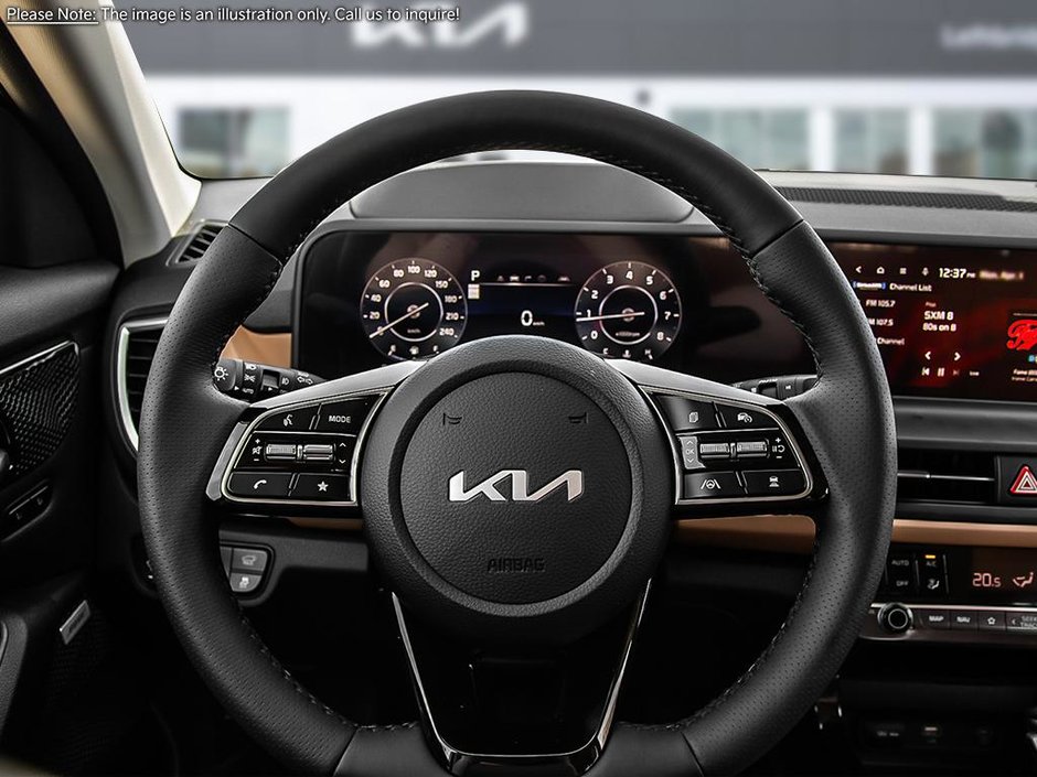 2025 Kia Seltos SX - Brown Interior-12