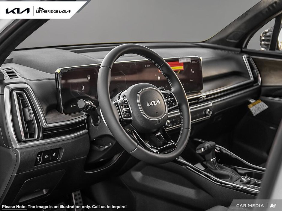 2025 Kia Sorento X-PRO Olive Brown Interior-10
