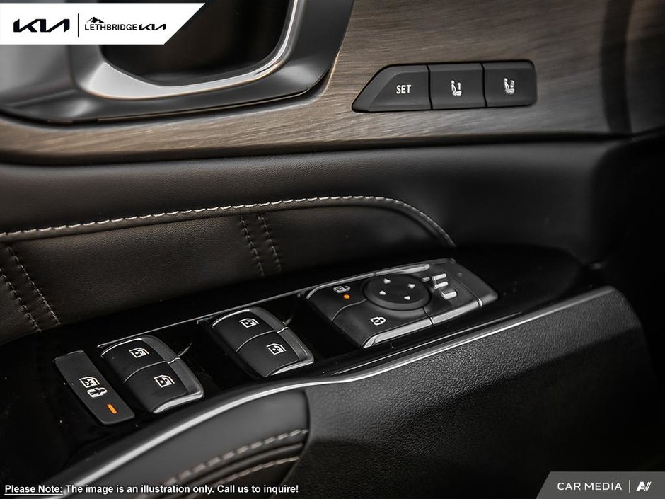 2025 Kia Sorento X-PRO Olive Brown Interior-14