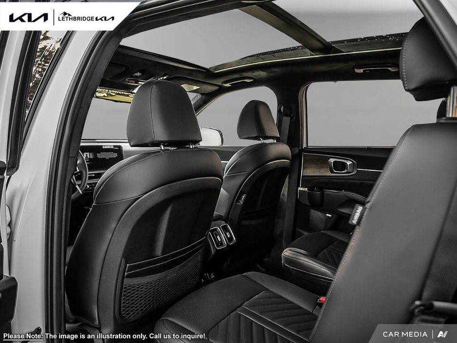 2025 Kia Sorento X-PRO Olive Brown Interior-19