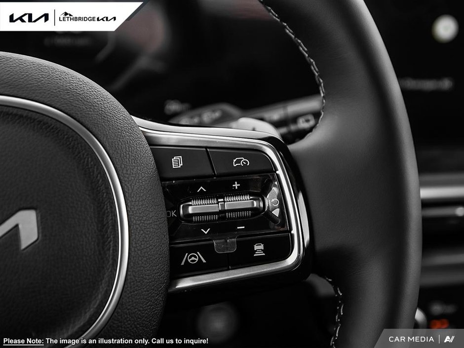 2025 Kia Sorento X-Line Limited Black Interior-11