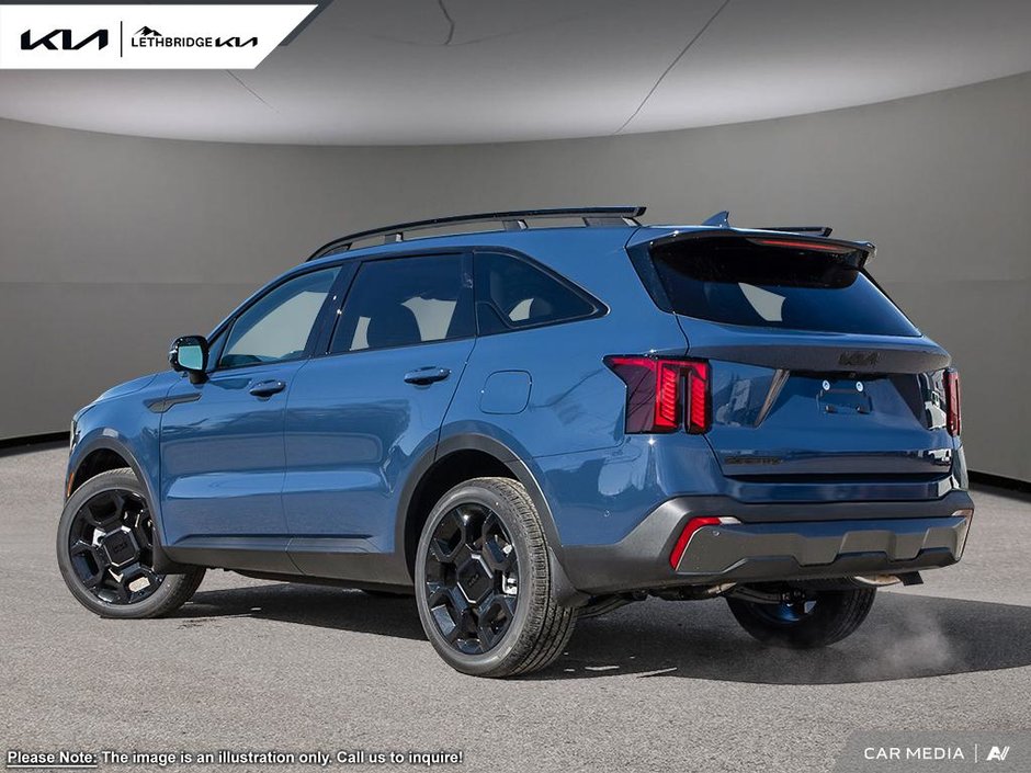 2025 Kia Sorento X-Line Limited Black Interior-3
