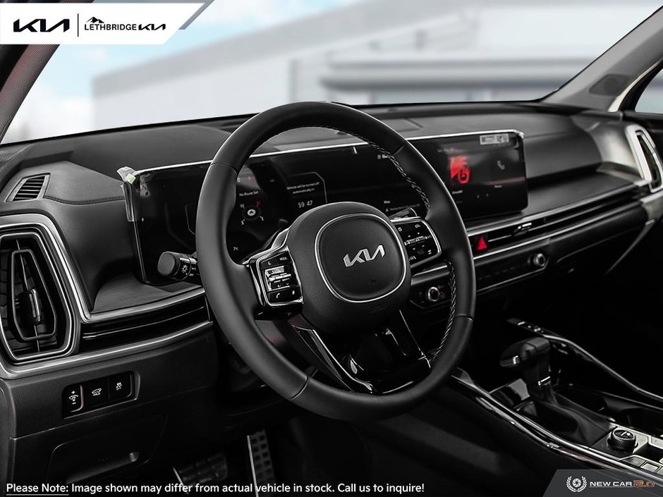 2025 Kia Sorento X-Line Limited Black Interior-8