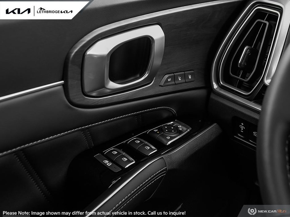 2025 Kia Sorento X-Line Limited Black Interior-12