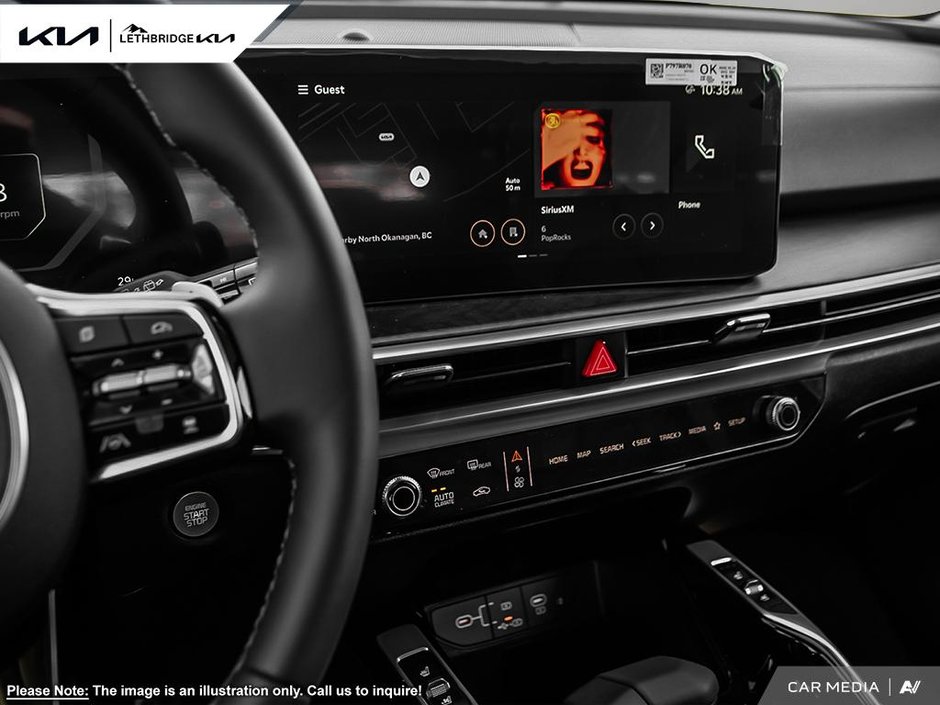 2025 Kia Sorento X-Line Limited Black Interior-14