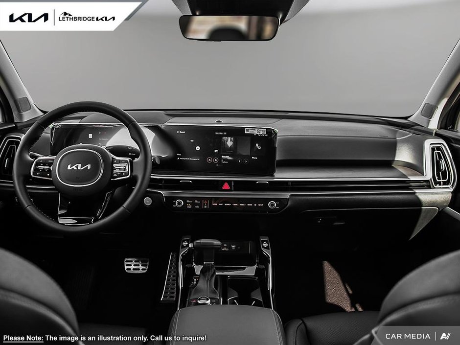 2025 Kia Sorento X-Line Limited Black Interior-18