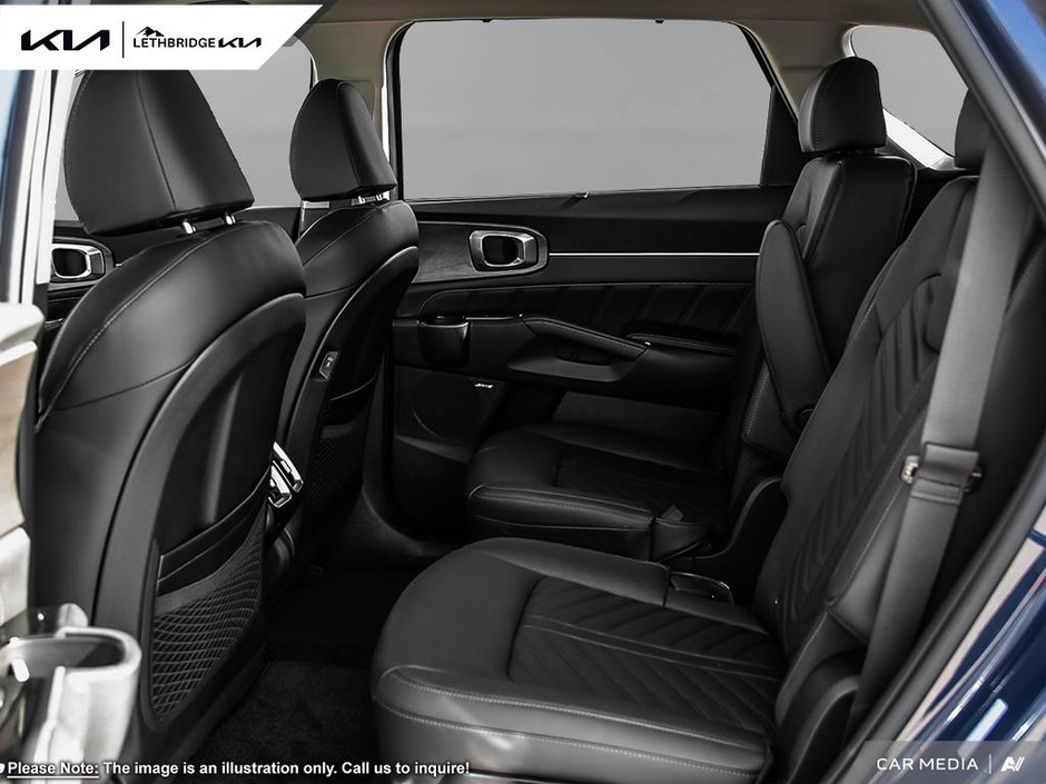2025 Kia Sorento X-Line Limited Black Interior-17