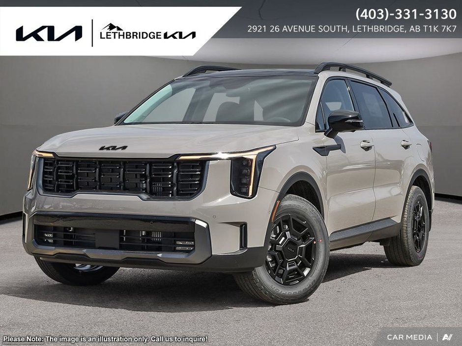 2025 Kia Sorento X-PRO Olive Brown Interior-0