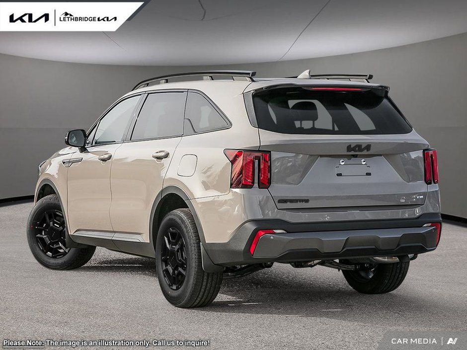 2025 Kia Sorento X-PRO Olive Brown Interior-3