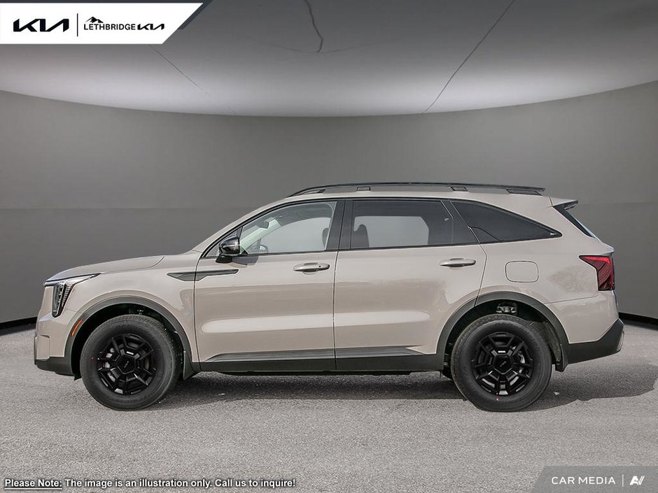 2025 Kia Sorento X-PRO Olive Brown Interior-2