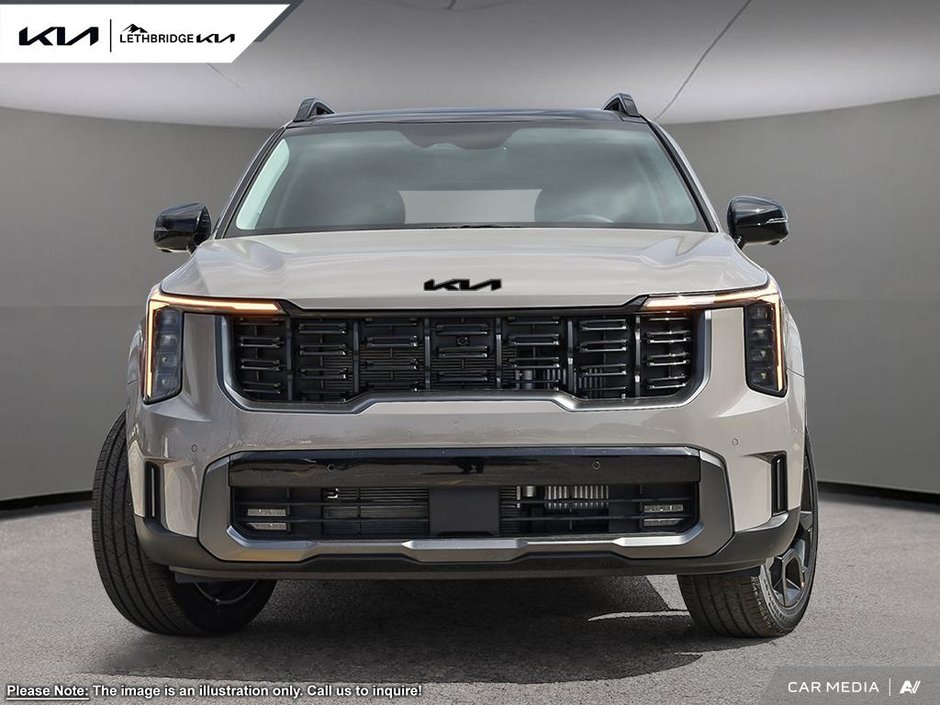 2025 Kia Sorento X-PRO Olive Brown Interior-1
