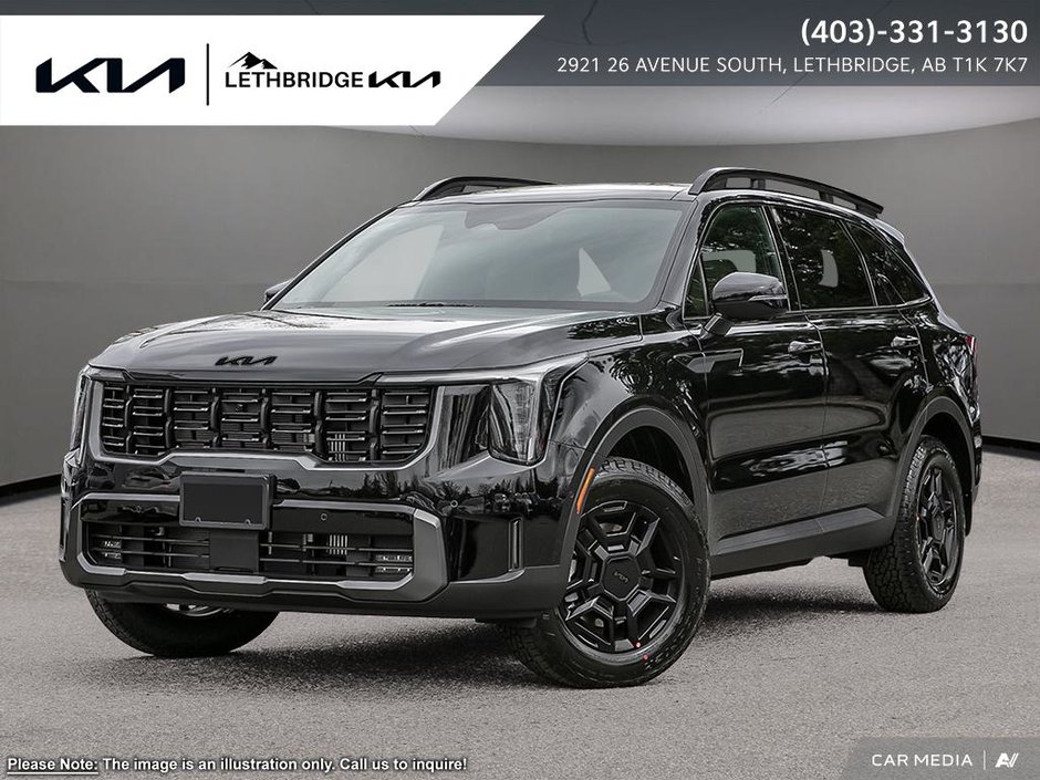 2025 Kia Sorento X-Pro Black Interior-0