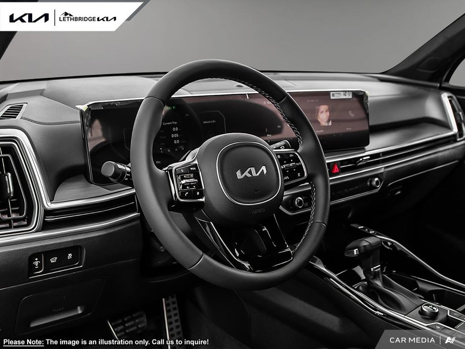 2025 Kia Sorento X-Pro Black Interior-9