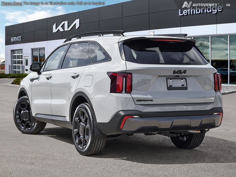 2025 Kia Sorento X-Line Limited Black Interior-3