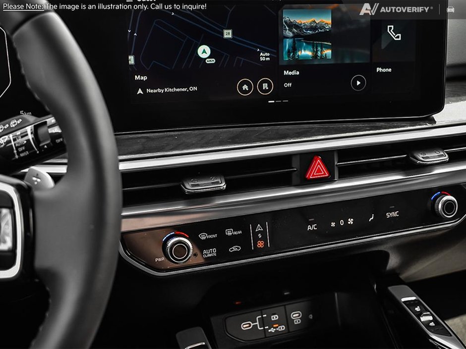 2025 Kia Sorento X-Line Limited Black Interior-22
