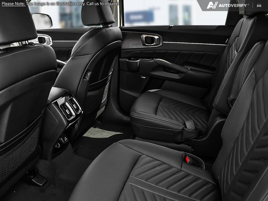 2025 Kia Sorento X-Line Limited Black Interior-19