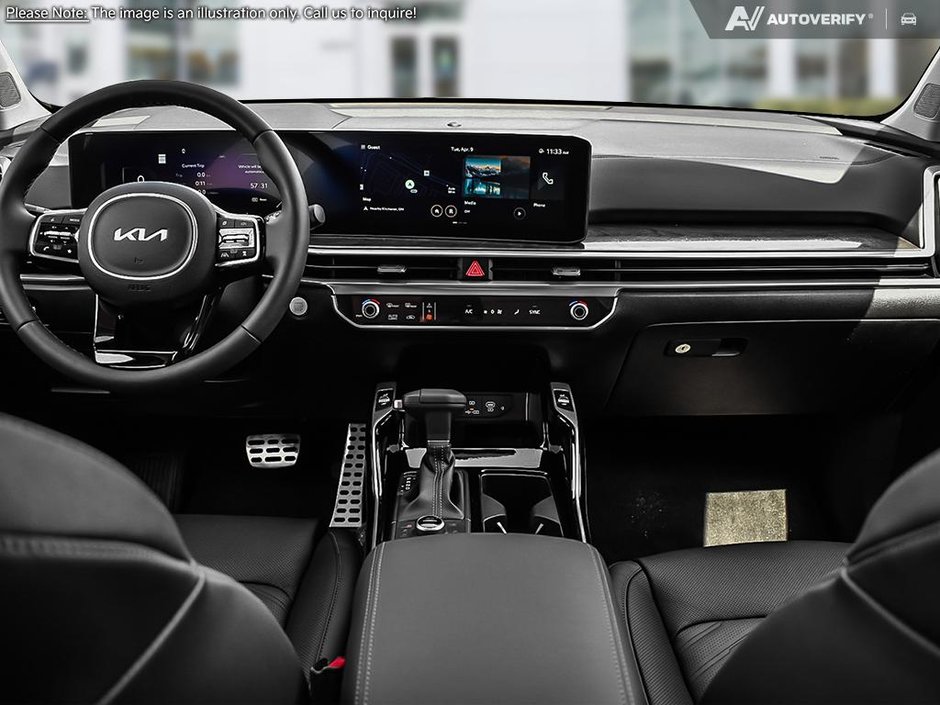 2025 Kia Sorento X-Line Limited Black Interior-20