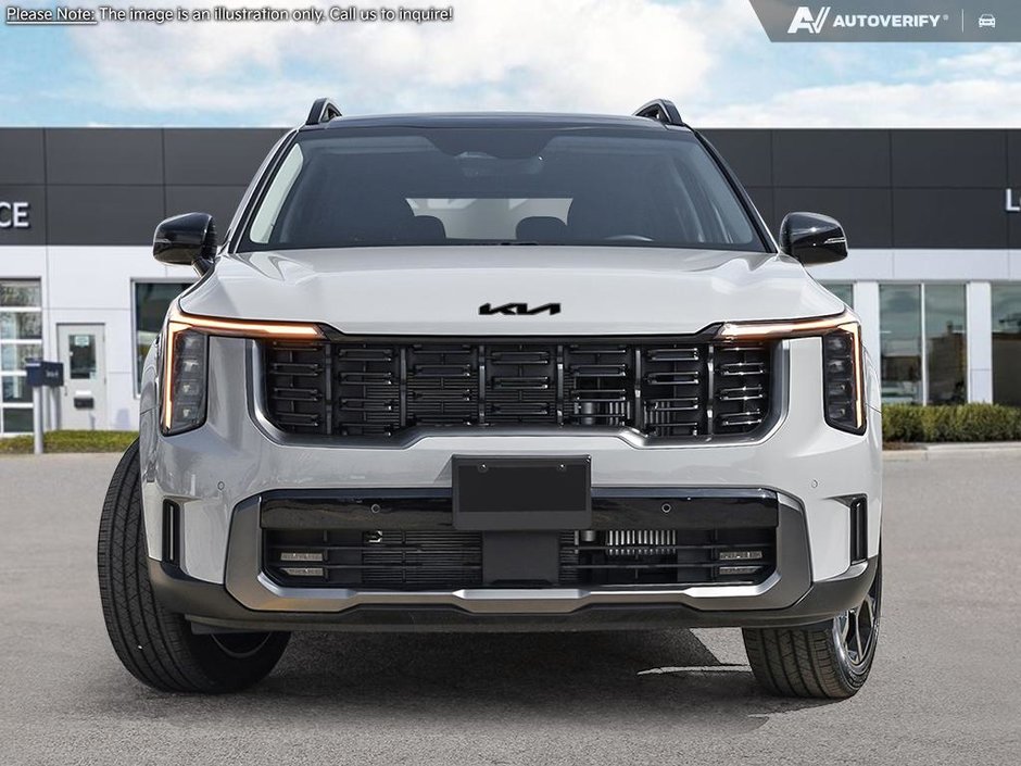 2025 Kia Sorento X-Line Limited Black Interior-1