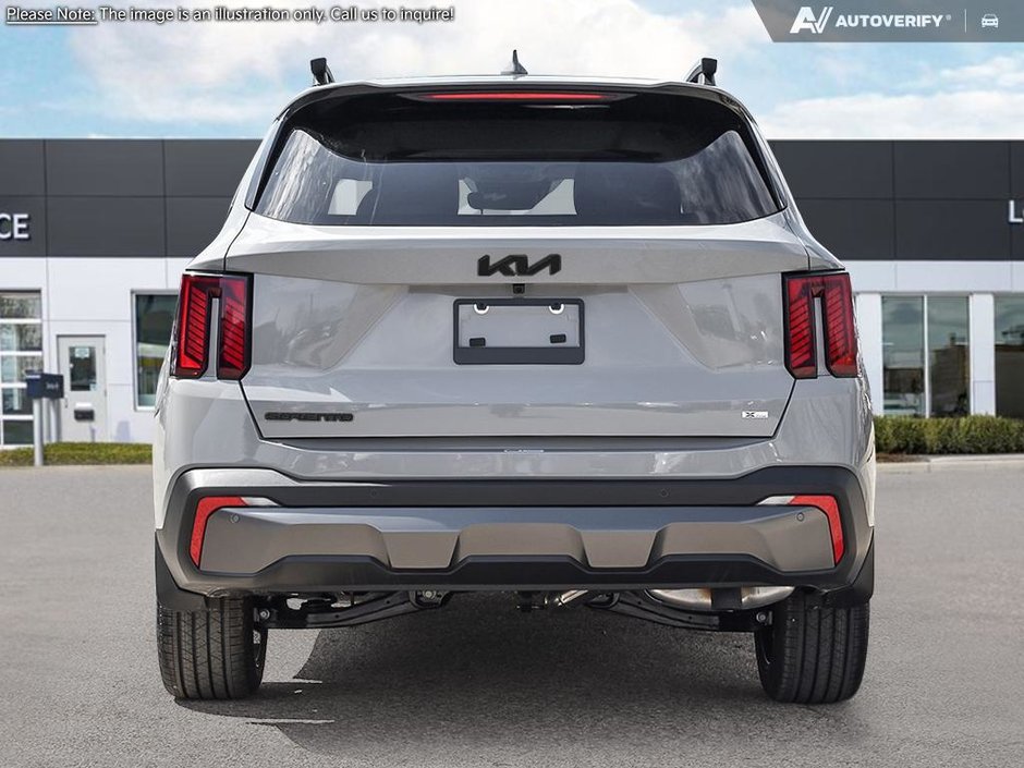 2025 Kia Sorento X-Line Limited Black Interior-4