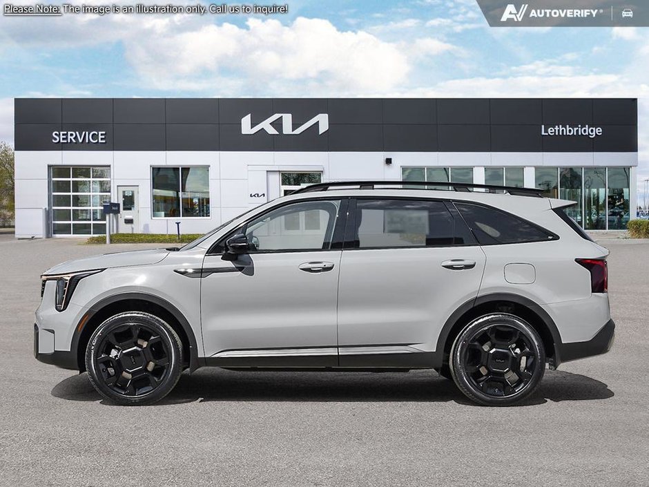 2025 Kia Sorento X-Line Limited Black Interior-2