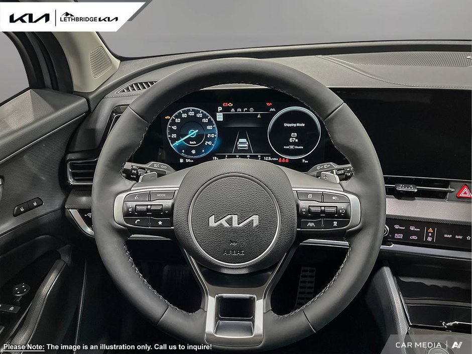 2025 Kia SPORTAGE PHEV SX - Black Interior-9