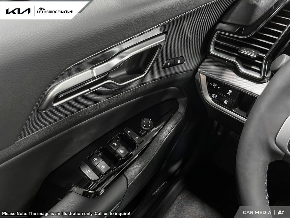 2025 Kia SPORTAGE PHEV SX - Black Interior-12