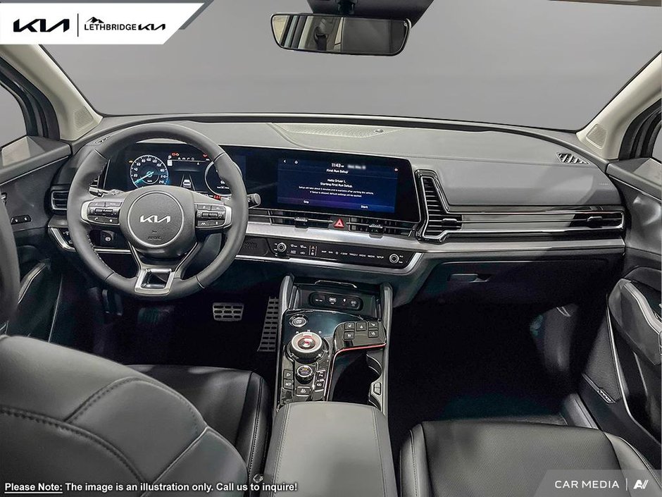 2025 Kia SPORTAGE PHEV SX - Black Interior-17