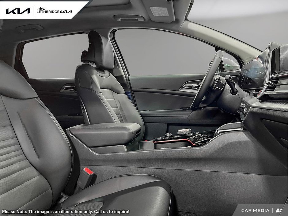 2025 Kia SPORTAGE PHEV SX - Black Interior-15