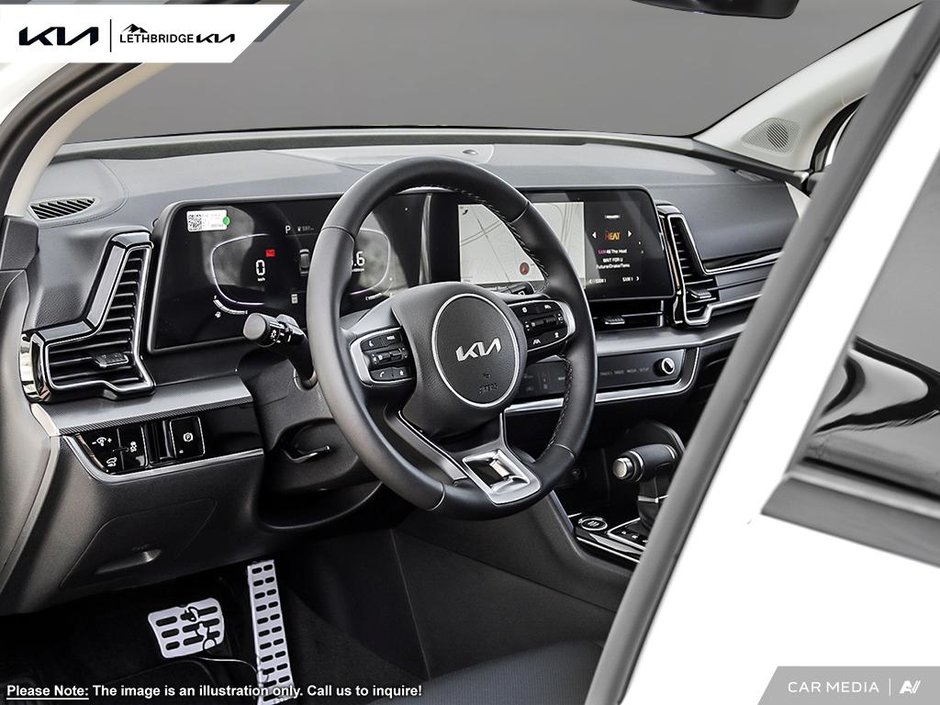 2025 Kia Sportage EX Premium - Red Interior-11