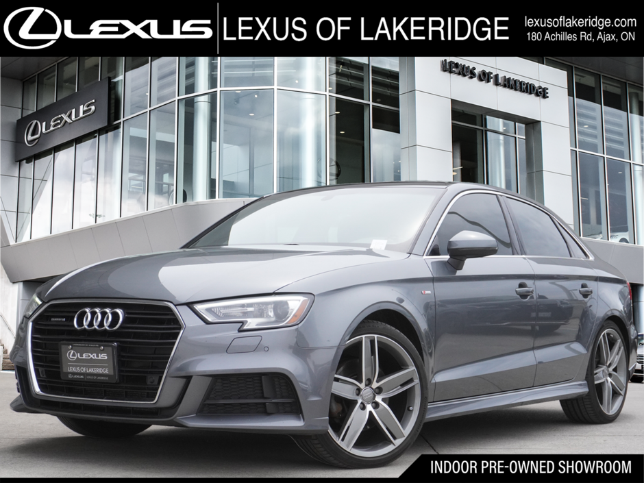 2017 Audi A3 QUATTRO|PROGRESSIV|S-LINE|S TRONIC|NAVI|MOONROOF in Ajax, Ontario at Lexus of Lakeridge - w940px