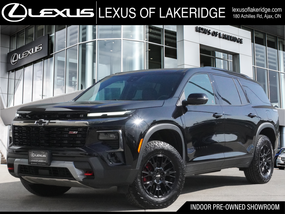 2025 Chevrolet Traverse AWD Z71|WIRELESS|CARPLAY|360 CAM|PANORAMIC in Ajax, Ontario at Lexus of Lakeridge - w940px