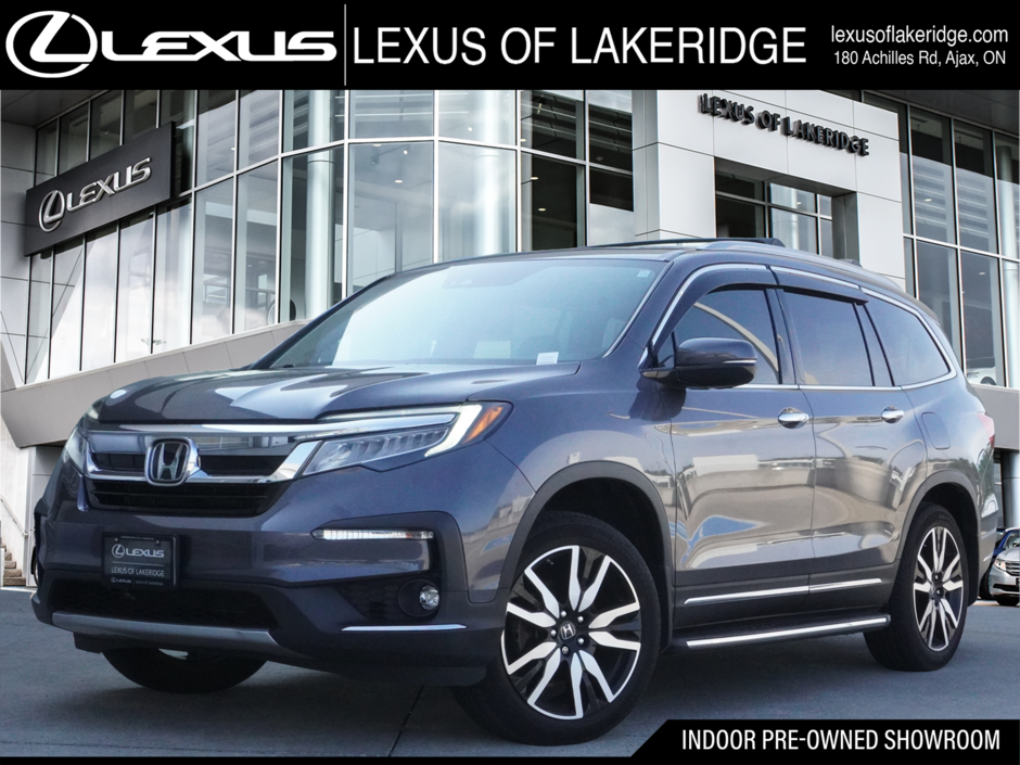 2022 Honda PILOT TOURING 7P|CARPLAY|REAR ENTERTAINMENT|H/V FRONT SEATS|NAVI in Ajax, Ontario at Lexus of Lakeridge - w940px