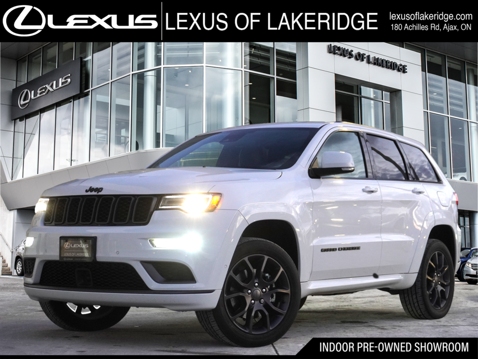2021 Jeep Grand Cherokee 4X4 OVERLAND|HARMAN/KARDON|NAVI|AIR SUSPENSION CONTROL in Ajax, Ontario at Lexus of Lakeridge - w940px