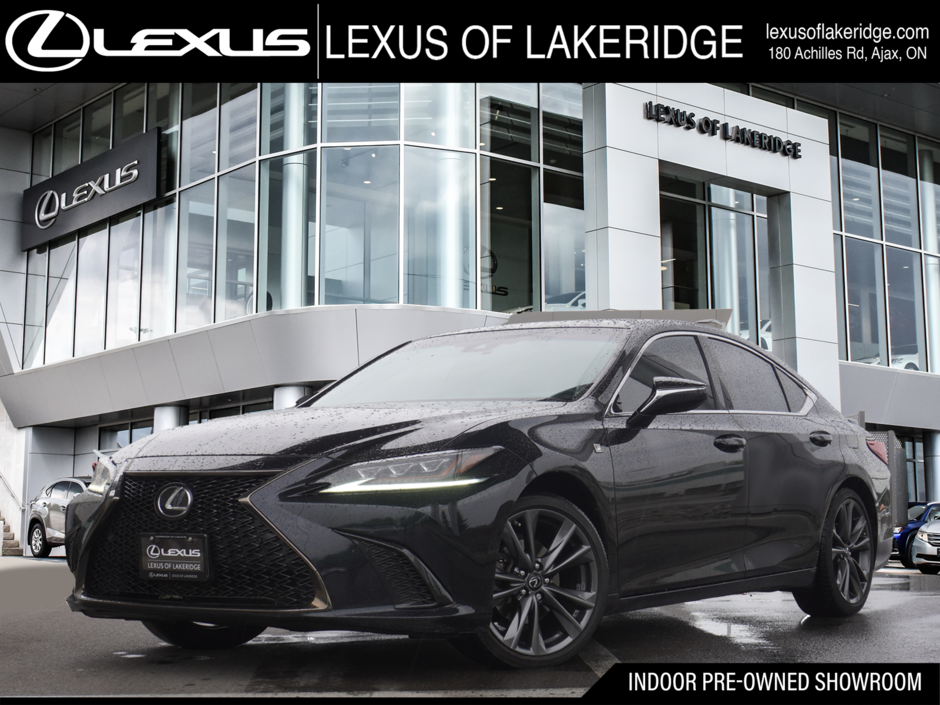 2021 Lexus ES 350 F SPORT 2|M/LEVINSON|HUD|S/S+|NAVI|WIRELESS in Ajax, Ontario at Lakeridge Auto Gallery - w940px