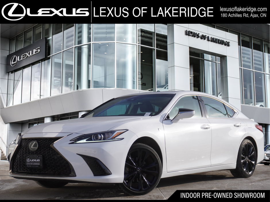 2023 Lexus ES 350 FSPORT DESIGN|MOONROOF|CARPLAY|H/V FRONT SEATS in Ajax, Ontario at Lexus of Lakeridge - w940px
