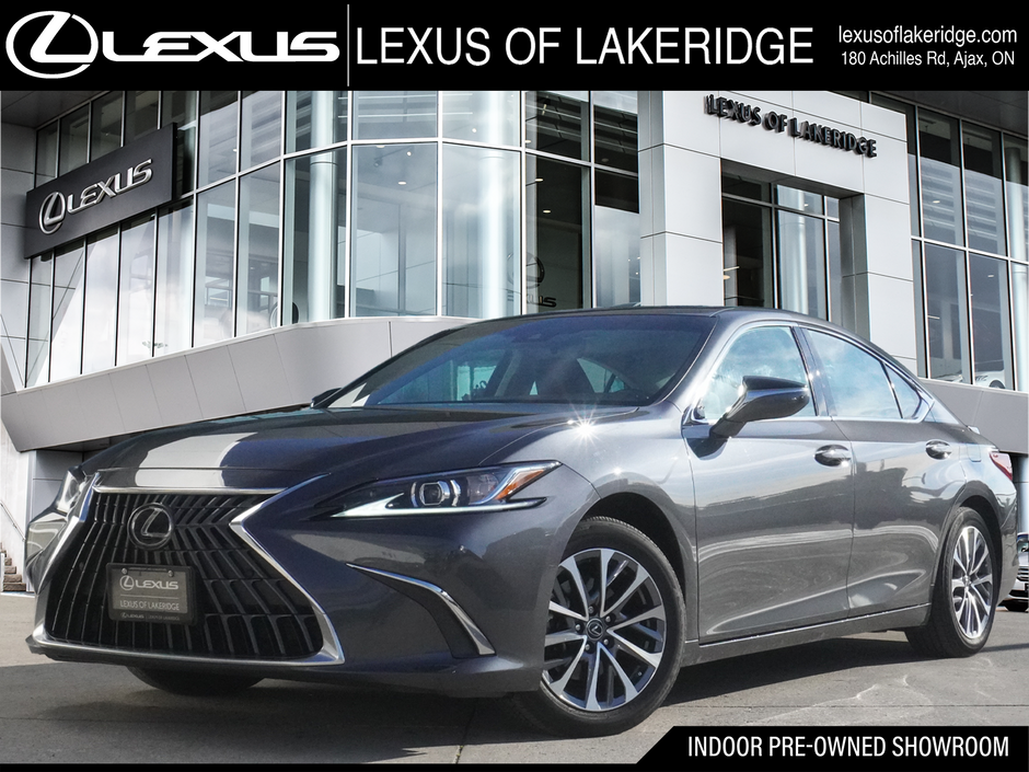 2025 Lexus ES 300h PREMIUM|CARPLAY|BLINDSPOT|H/STEERING|MOONROOF in Ajax, Ontario at Lexus of Lakeridge - w940px