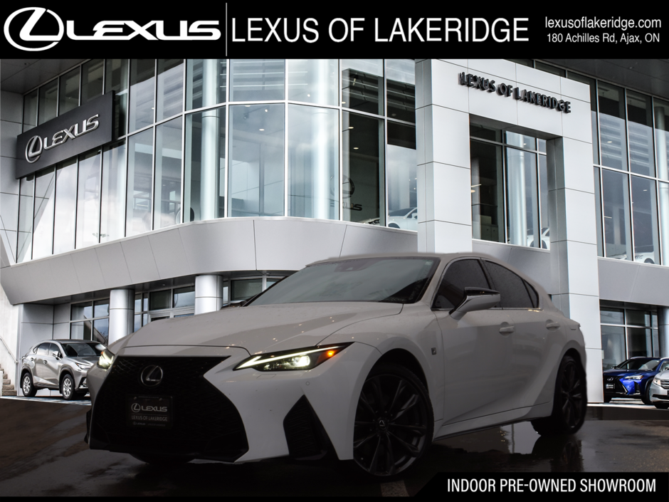2023 Lexus IS 300 F SPORT2|MOONROOF|DRIVE MODE SELECT|H/STEERING in Ajax, Ontario at Lexus of Lakeridge - w940px