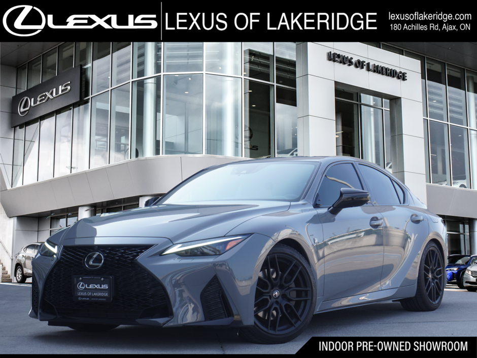 2024 Lexus IS 350 F SPORT 3|M/LEVINSON|360 CAM|H/V FRONT SEATS in Ajax, Ontario at Lakeridge Auto Gallery - w940px