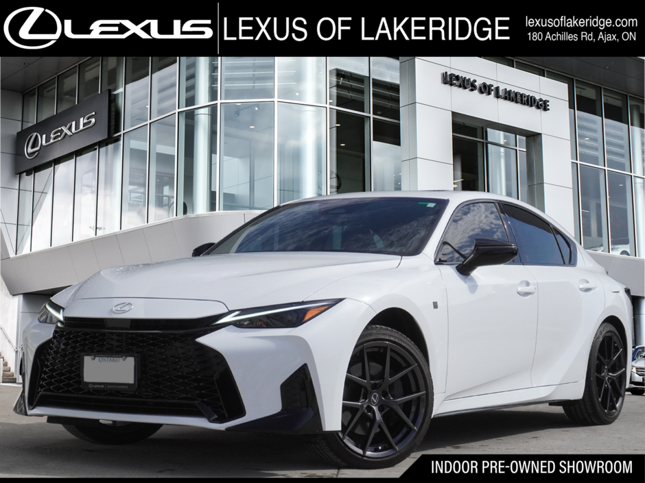 2026 Lexus IS 350 AWD FSPORT DESIGN|WIRELESS|MOONROOF|H/STEERING in Ajax, Ontario at Lexus of Lakeridge - w940px
