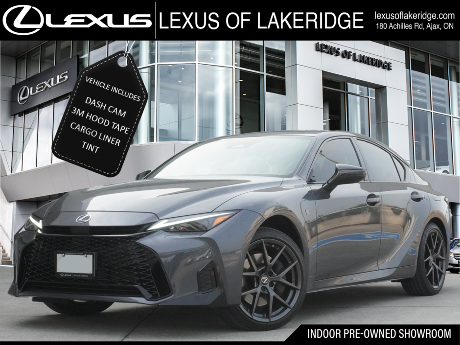 2026 Lexus IS 350 AWD F SPORT DESIGN|WIRELESS|H/STEERING|CARPLAY in Ajax, Ontario at Lexus of Lakeridge - w940px
