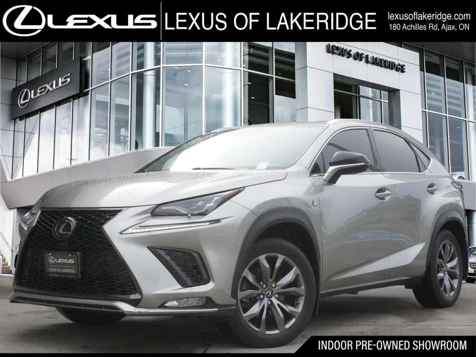 2021 Lexus NX 300 F SPORT 3|M/LEVINSON|HUD|360 CAM|NAVI|MOONROOF in Ajax, Ontario at Lexus of Lakeridge - w940px
