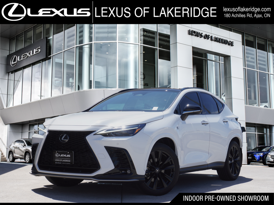 2023 Lexus NX 350 FSPORT2|14 DISPLAY|PANORAMIC|HUD|S/S+|AMBIENT in Ajax, Ontario at Lexus of Lakeridge - w940px