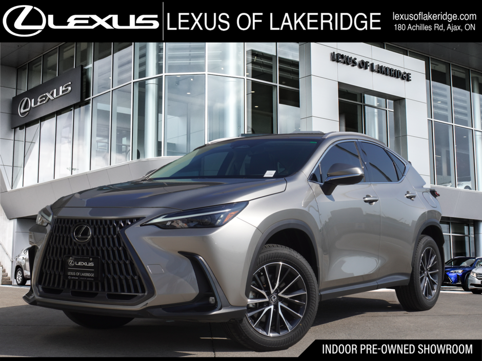 2024 Lexus NX 350 PREMIUM|9.8 DISPLAY|CARPLAY|MOONROOF|B/SPOT in Ajax, Ontario at Lakeridge Auto Gallery - w940px