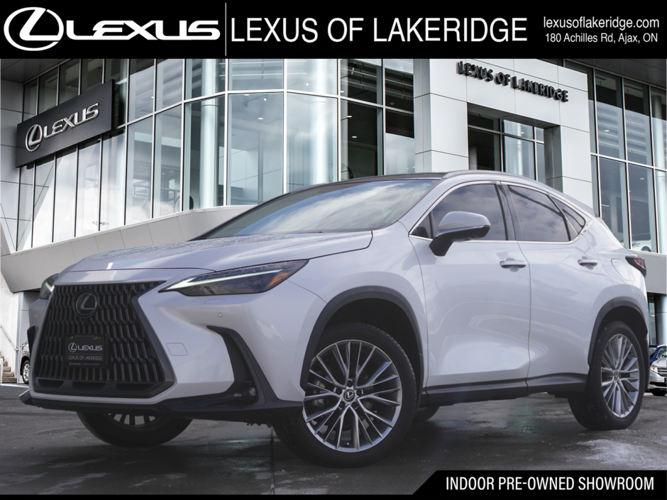 2024 Lexus NX 350h ULTRA LUXURY|360 CAM|REAR VIEW CAM|CARPLAY in Ajax, Ontario at Lexus of Lakeridge - w940px