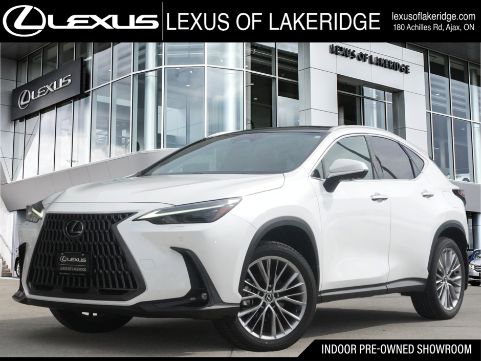2024 Lexus NX 350h ULTRA LUXURY|360 CAM|WIRELESS|CARPLAY|BSM in Ajax, Ontario at Lexus of Lakeridge - w940px